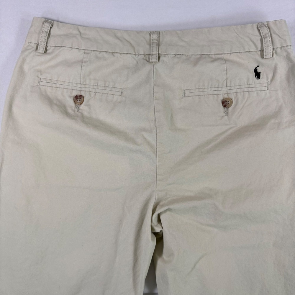 Polo Ralph Lauren Chino Pants Boys 20 Tan Cotton Classic Preppy Khaki - Picture 6 of 11